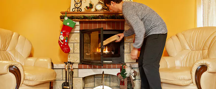 Gas to Wood-Burning Fireplace Conversion Services in La Marque, Texas