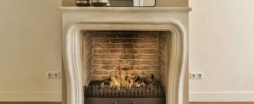 Vintage-style Fireplace Redesign in La Marque, Texas
