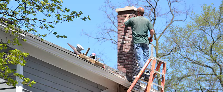 Vinyl and PVC Chimney Flashing Installation in La Marque, TX