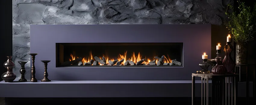 Ember Bed for Ventless Gas Fireplace in La Marque, TX