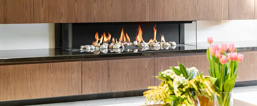 Double-height Fireplace Design Refurbishment in La Marque, Texas
