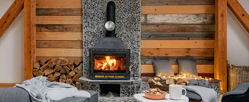 Thelin Hearth Products Direct Vent Gas Stove Fireplace Inspection in La Marque, Texas